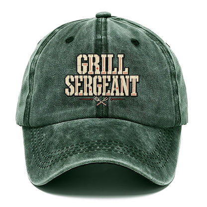 Grill Sergeant American Wit Classic Cap – Forest Mist