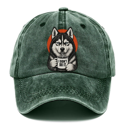 Siberian Husky Mug Truths Classic Cap – Forest Mist