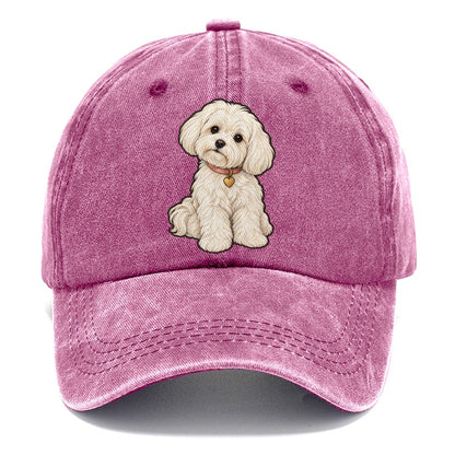 Maltese Heart Tag Fan Favorites Classic Cap – Dusty Rose