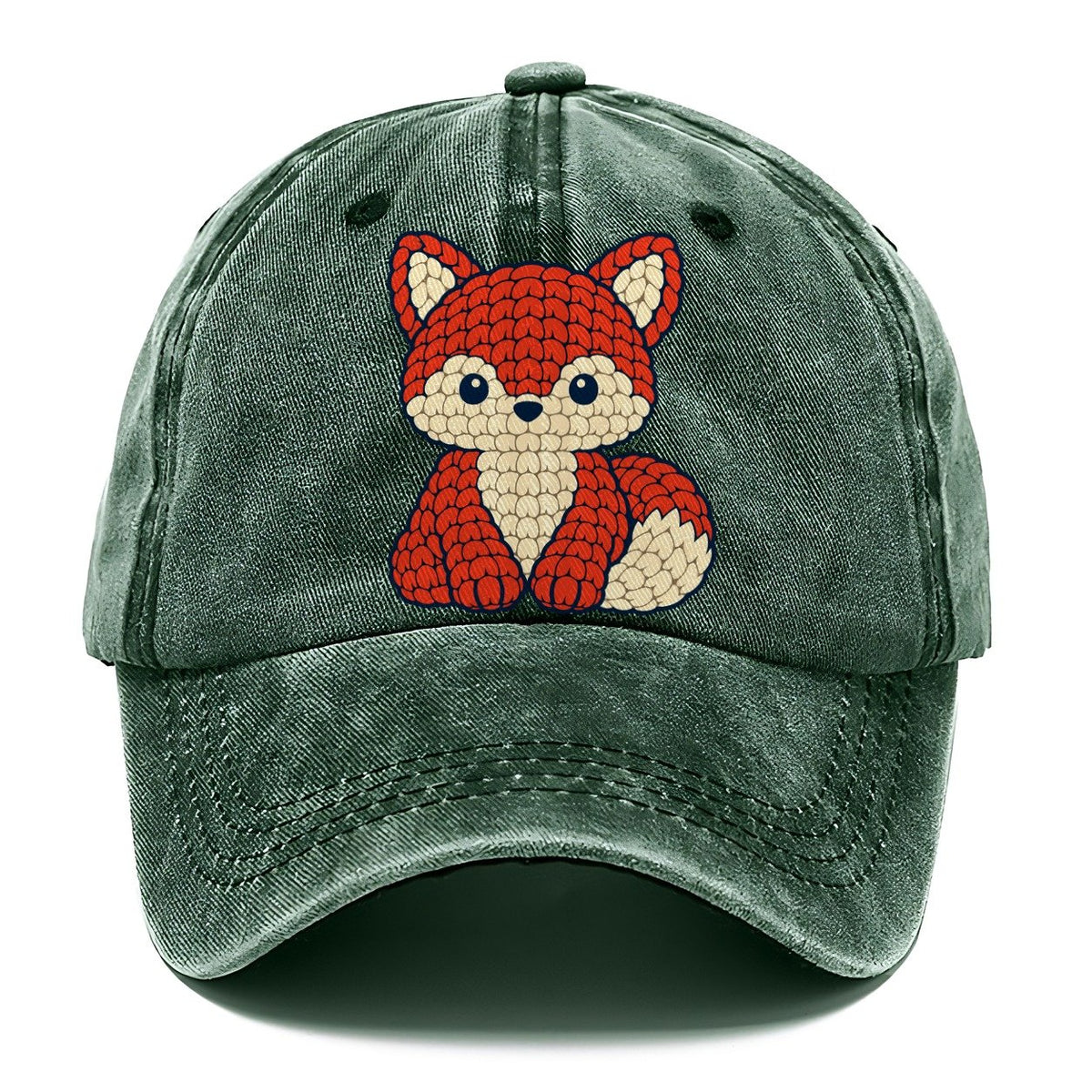 Amigurumi Fox Yarn Crafts Classic Cap – Forest Mist