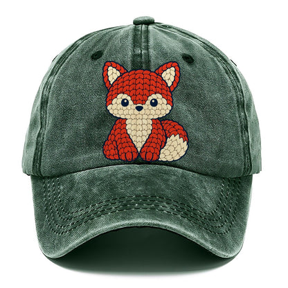 Amigurumi Fox Yarn Crafts Classic Cap – Forest Mist