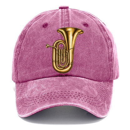Tuba Warm Brass Curl Pastimes Companions Classic Cap – Dusty Rose