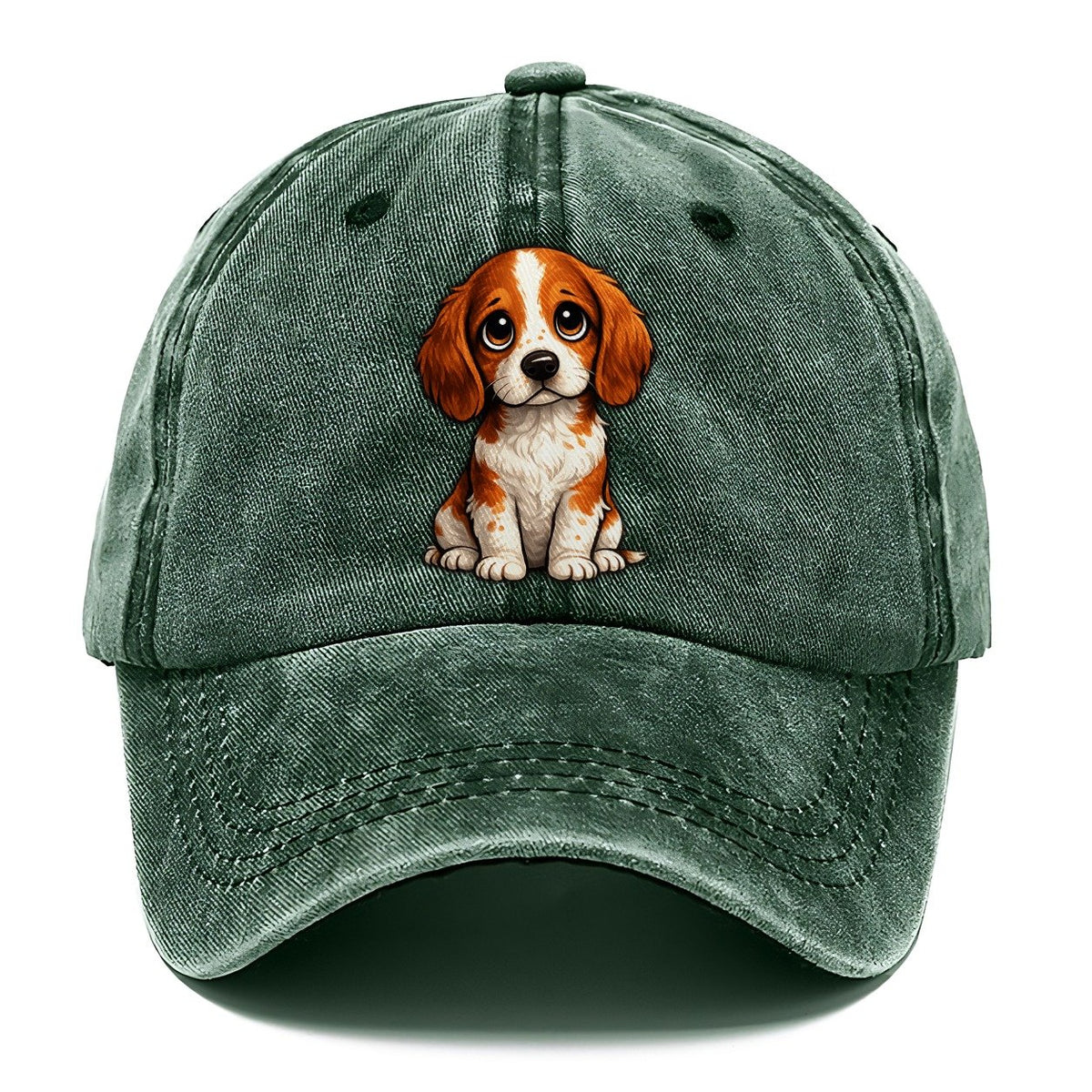 Brittany Sitting Sweetheart Classic Cap – Forest Mist