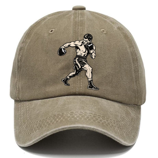 Boxer Body Hook Global Sports Ink Figures Classic Cap – Warm Sand
