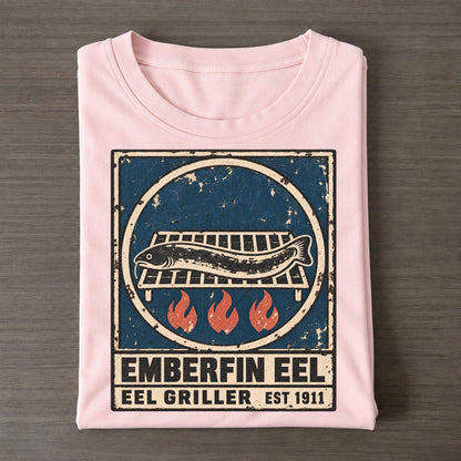 Emberfin Eel Griller Noren Trade Co Classic T-shirt – Pink
