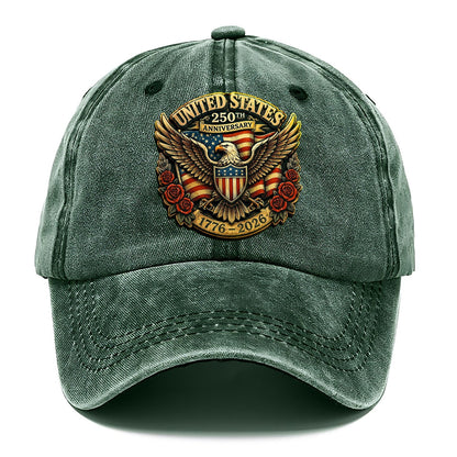 Us 250Th Medallion Classic Cap – Forest Mist