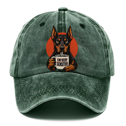 Doberman Pinscher Mug Truths Dog Mug Truths Classic Cap – Forest Mist