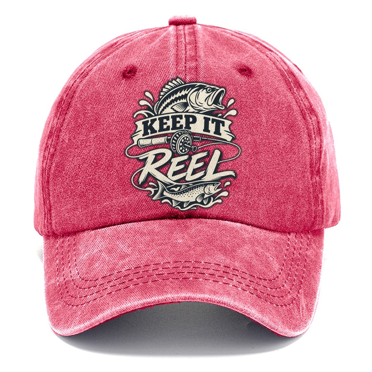 Keep It Reel Fishing Elegant Classic Cap – Pomegranate Blush