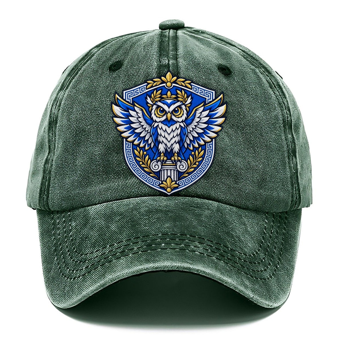Greece Heraldic Crest Country Logos Classic Cap – Forest Mist