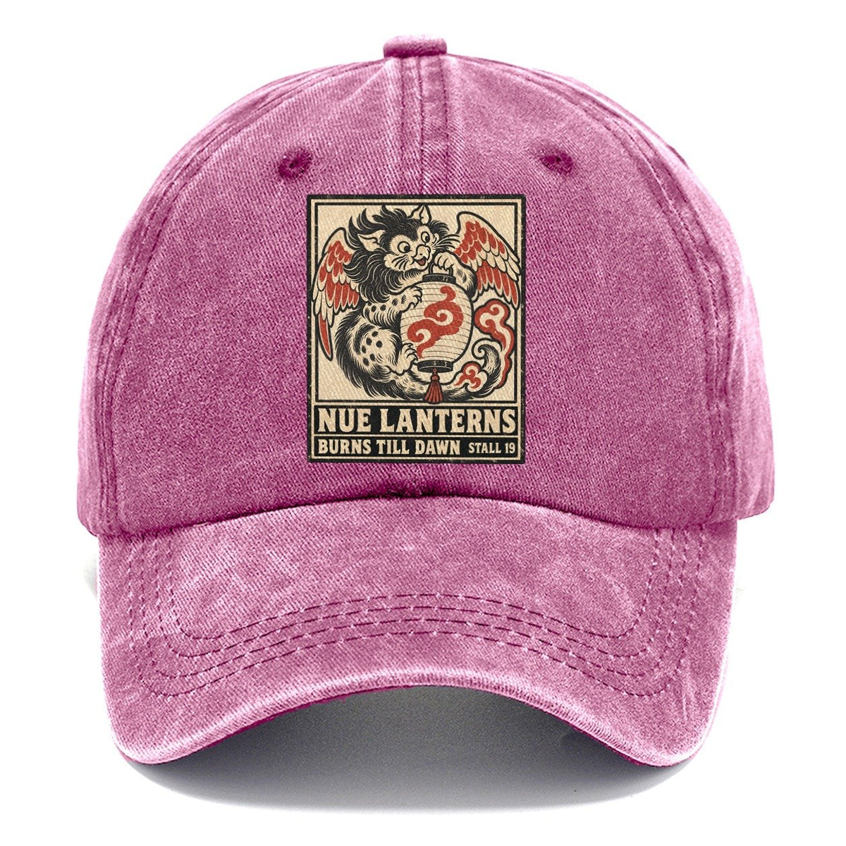 Nue Lanterns Yokai Night Market Classic Cap – Dusty Rose
