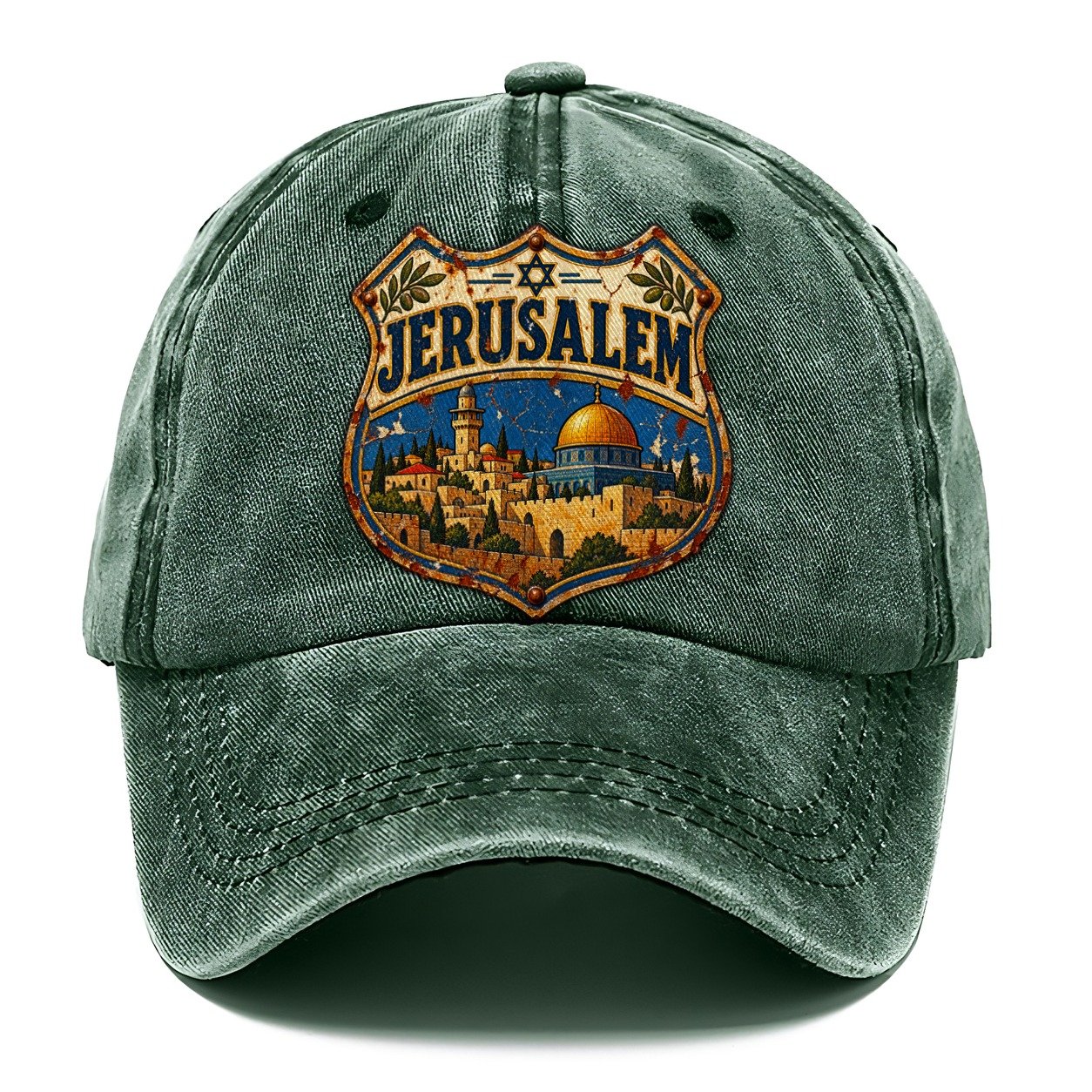 Jerusalem Highway Shield Jerusalem Classic Cap – Forest Mist
