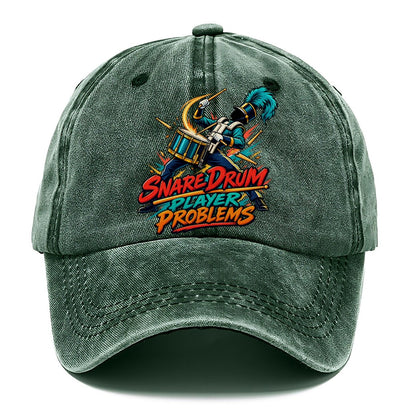 Snare Drum Player Problems Music Instruments Classic Cap – Forest Mist