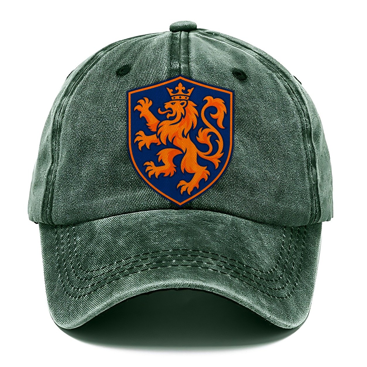 Netherlands Minimal Emblem Country Logos Classic Cap – Forest Mist