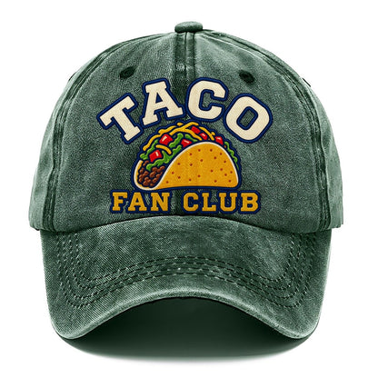 Taco Fan Club Classic Cap – Forest Mist