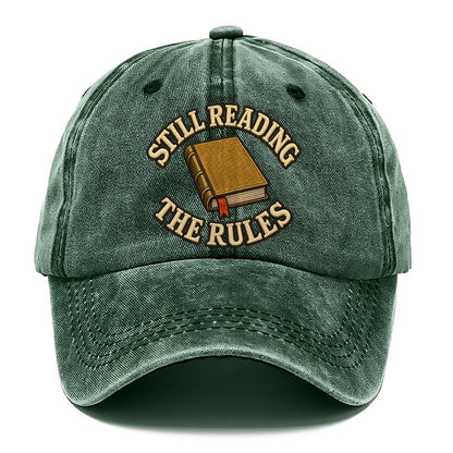 Still Reading The Rules Board Games Classic Cap – Forest Mist