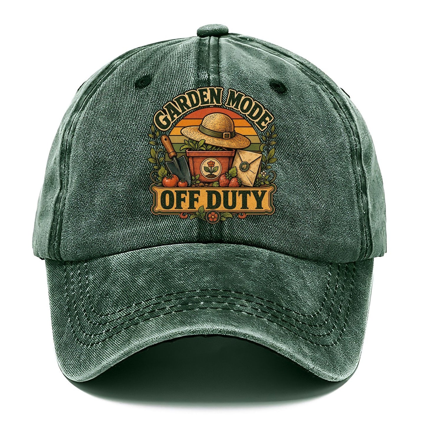 Garden Mode Off Duty Classic Cap – Forest Mist