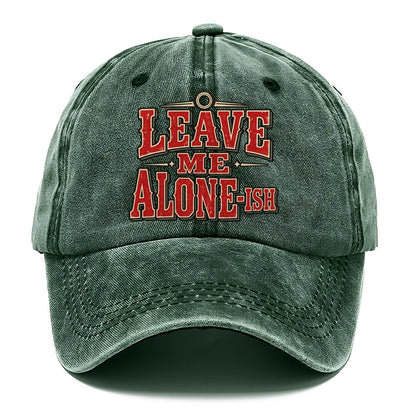 Leave Me Alone Ish American Wit Classic Cap – Forest Mist