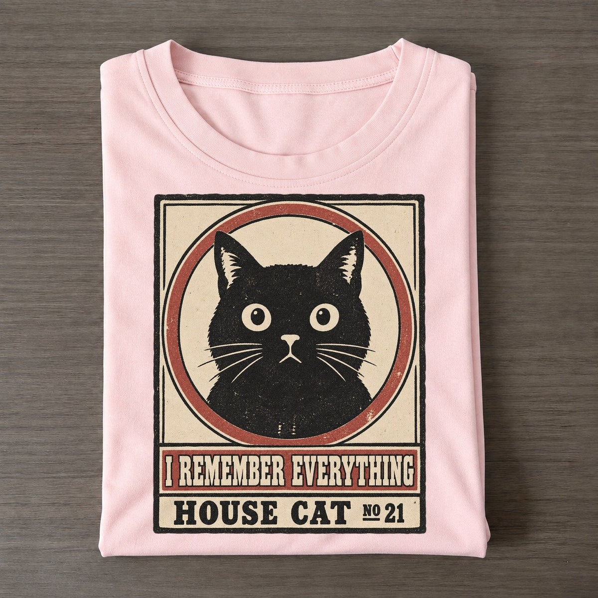 I Remember Everything Neko Says No Classic T-shirt – Pink