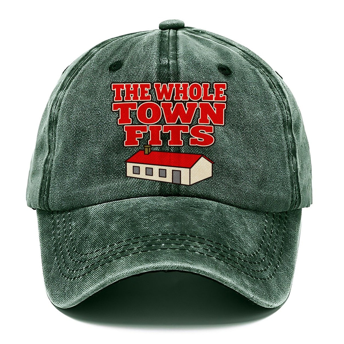 The Whole Town Fits Model Railways Classic Cap – Forest Mist