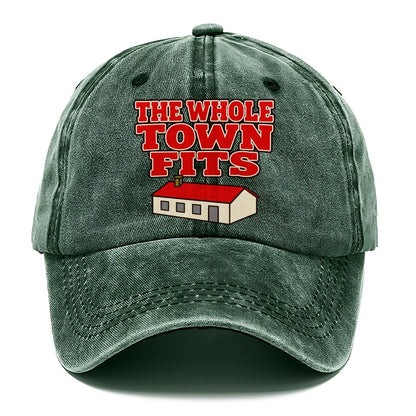 The Whole Town Fits Model Railways Classic Cap – Forest Mist