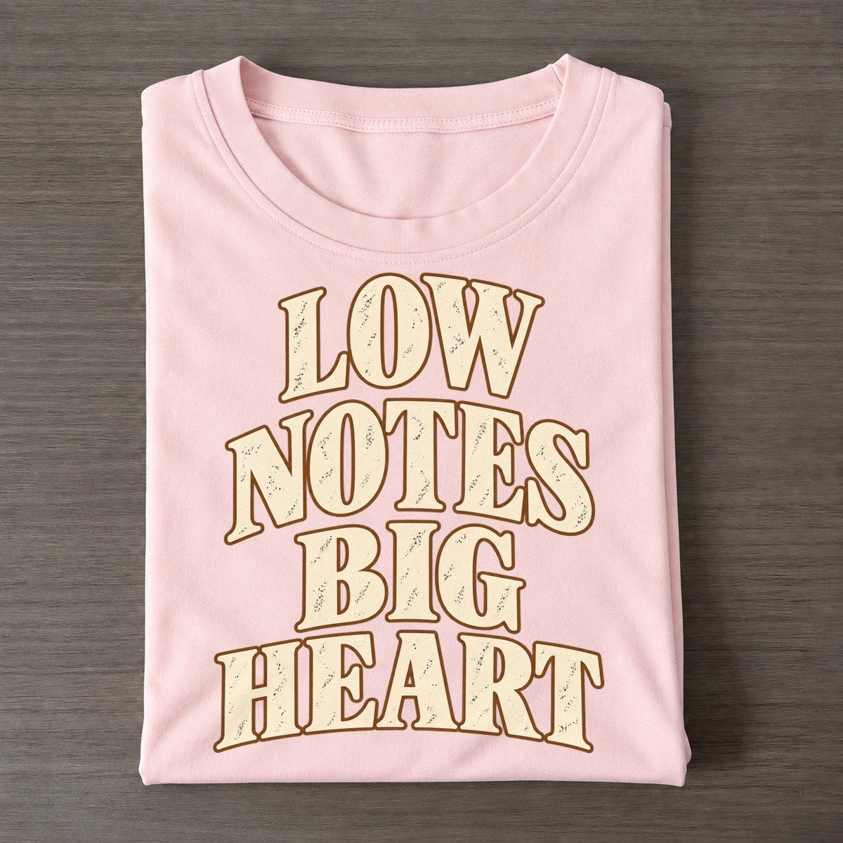 Low Notes Big Heart Pastimes Companions Classic T-shirt – Pink