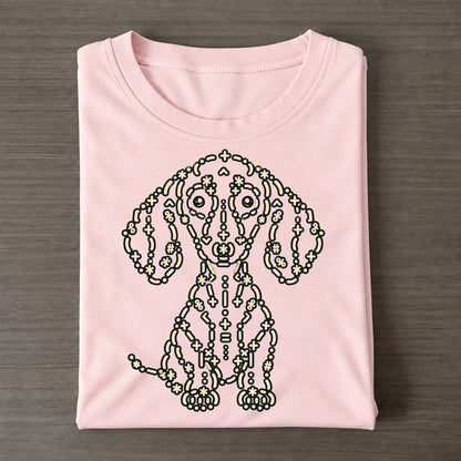 Dachshund Ears Turn Classic T-shirt – Pink