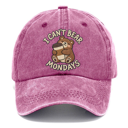 Bear Animal Puns Classic Cap – Dusty Rose