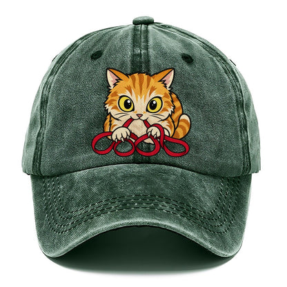 The Floss Bandit Needlework Classic Cap – Forest Mist