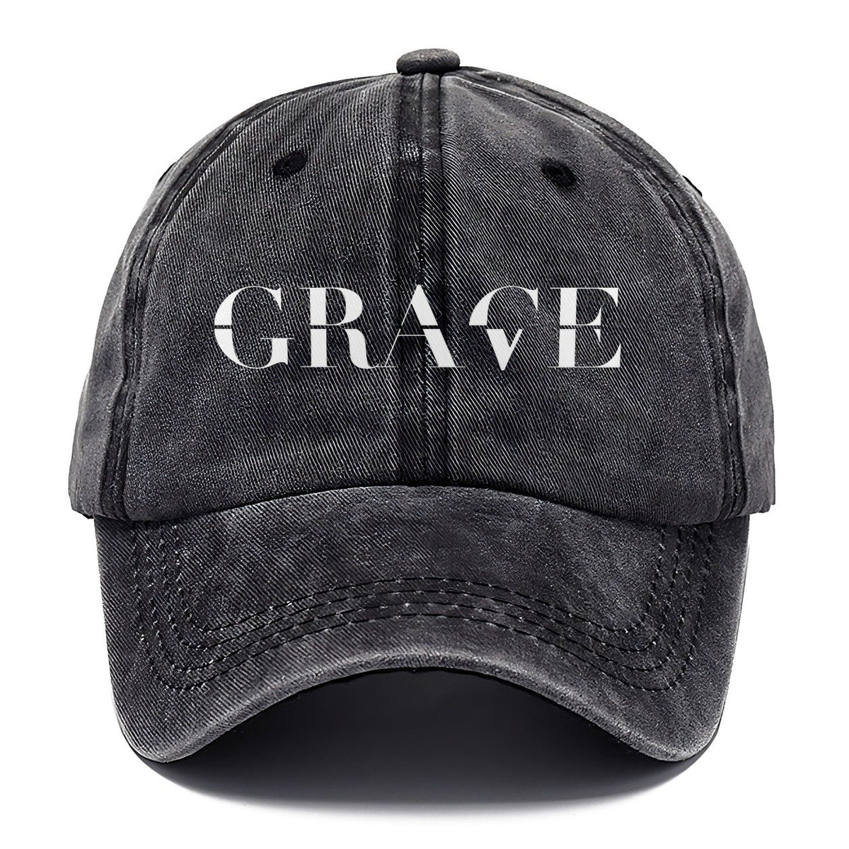 Grace Grave Split Feelings Classic Cap – Graphite