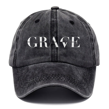 Grace Grave Split Feelings Classic Cap – Graphite