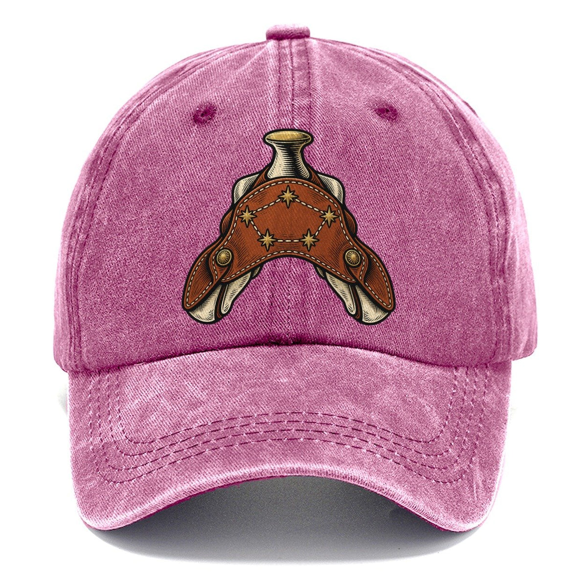 Star Saddle Stitch Sundown Familiars Classic Cap – Dusty Rose