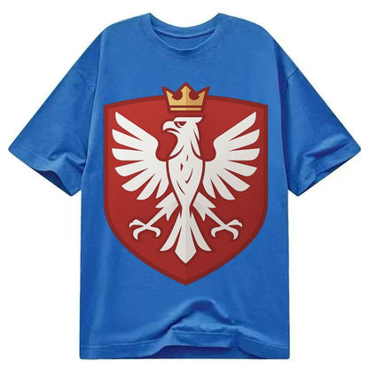 Poland White Eagle Classic T-shirt – Blue