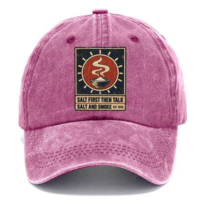 Salt And Smoke Izakaya Rules Classic Cap – Dusty Rose