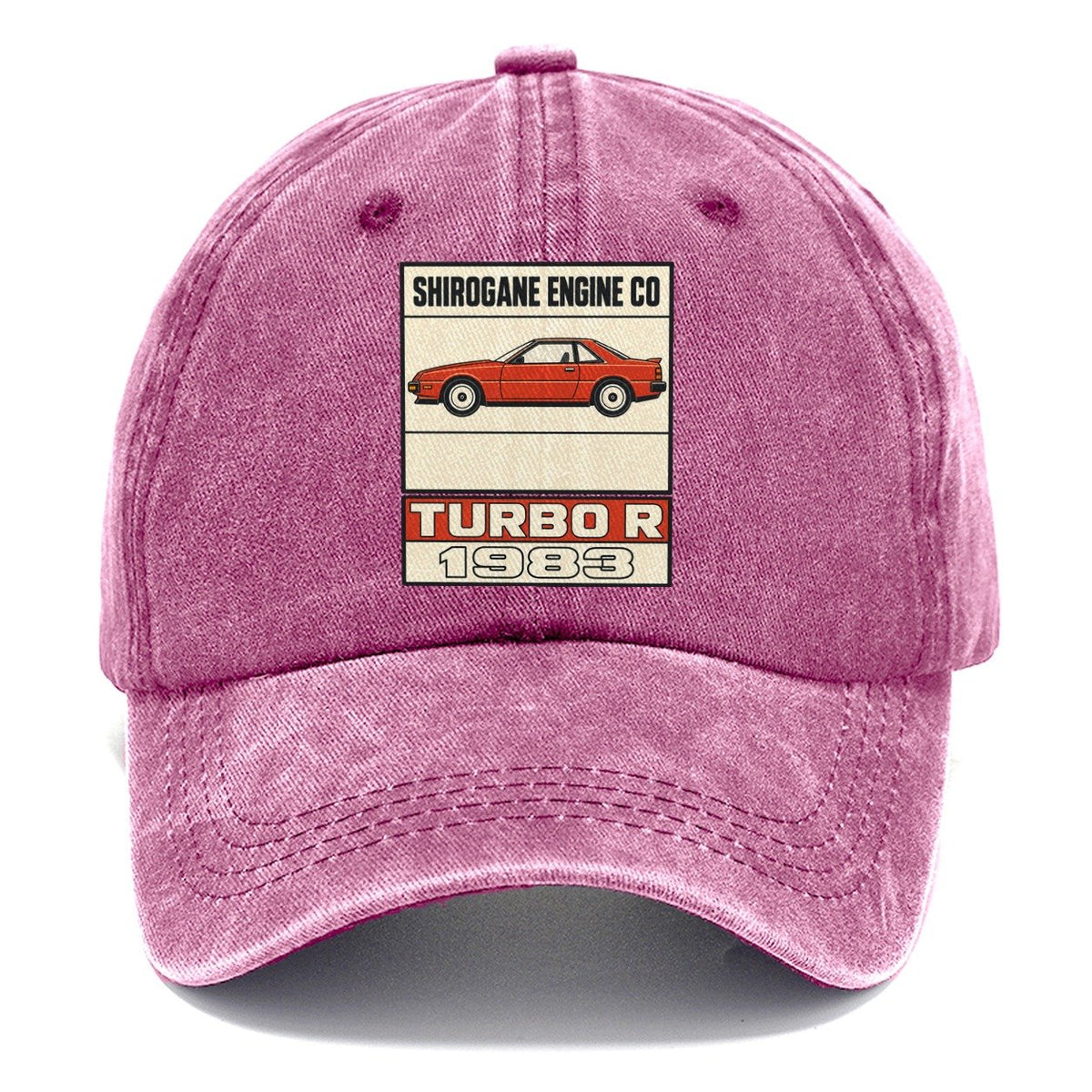 Shirogane Turbo R Showa Speed Plates Classic Cap – Dusty Rose