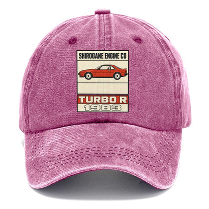 Shirogane Turbo R Showa Speed Plates Classic Cap – Dusty Rose