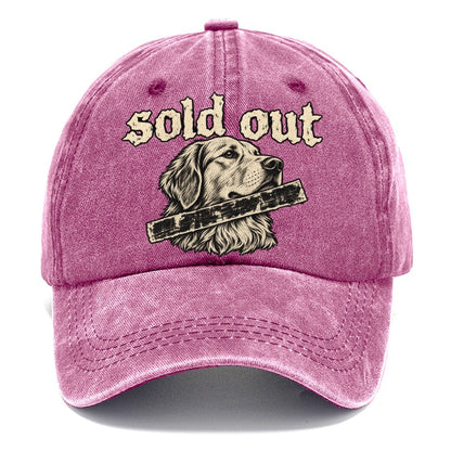 A Calm Dog Head In Three Quarter View Crossed By A Thick Stamped Bar Bark For Me Classic Cap – Dusty Rose