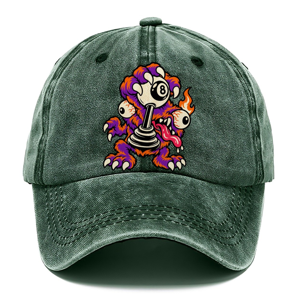 Monster Fist Shifter Crazy Styles Classic Cap – Forest Mist