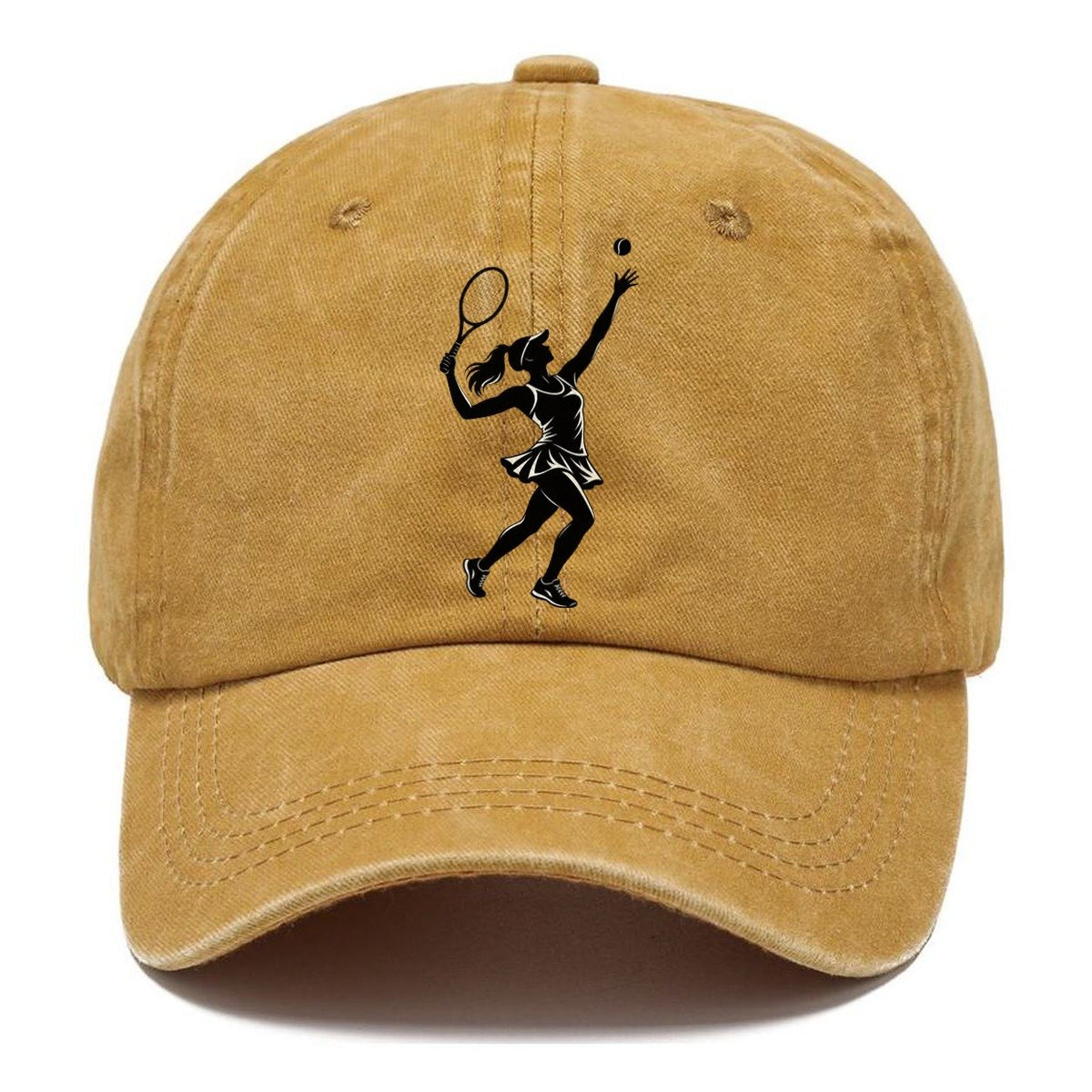 Woman Tennis Player Classic Cap – Golden Harvest