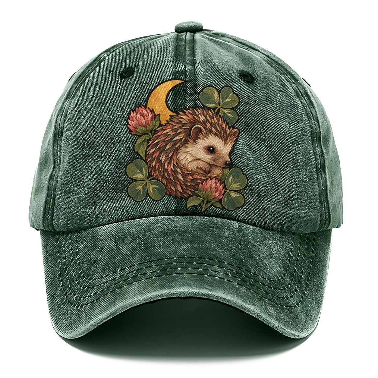 Hedgehog Moon Clover Gentle Wild Classic Cap – Forest Mist