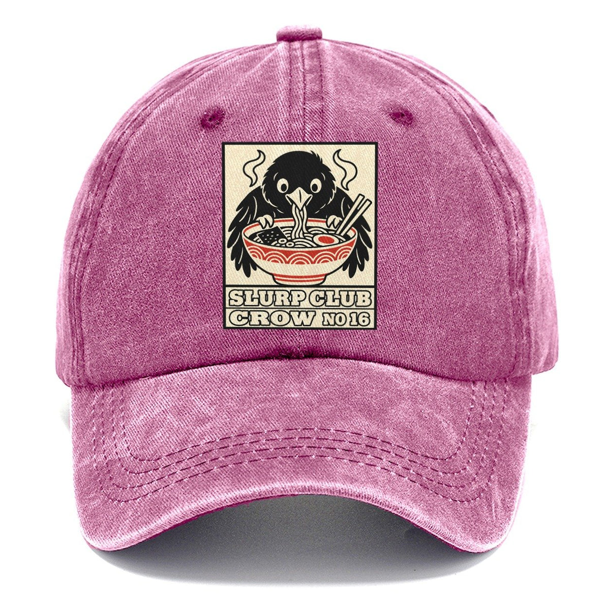 Crow Leftovers Slurp Club Classic Cap – Dusty Rose