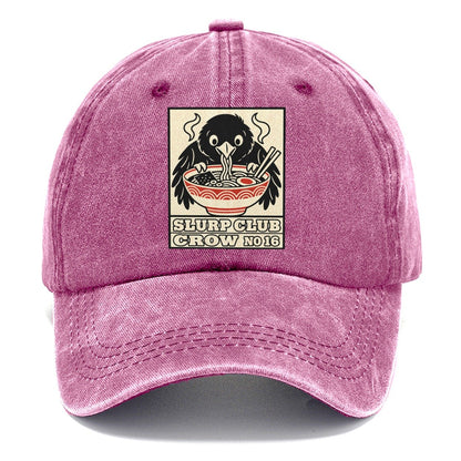 Crow Leftovers Slurp Club Classic Cap – Dusty Rose