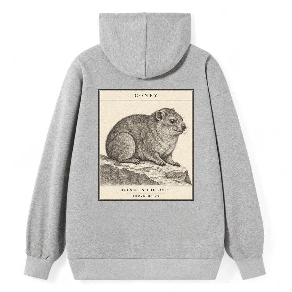 Coney Specimen Plate Creature Canticle Classic Pullover Hoodie – Grey