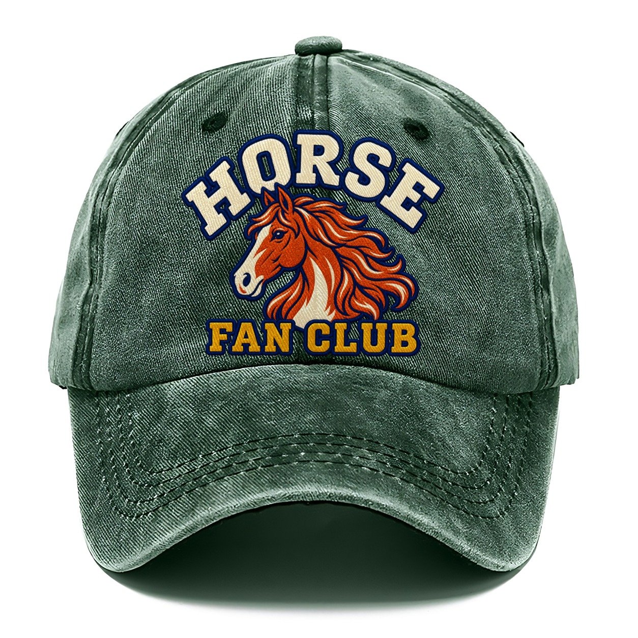Horse Fan Club Classic Cap – Forest Mist