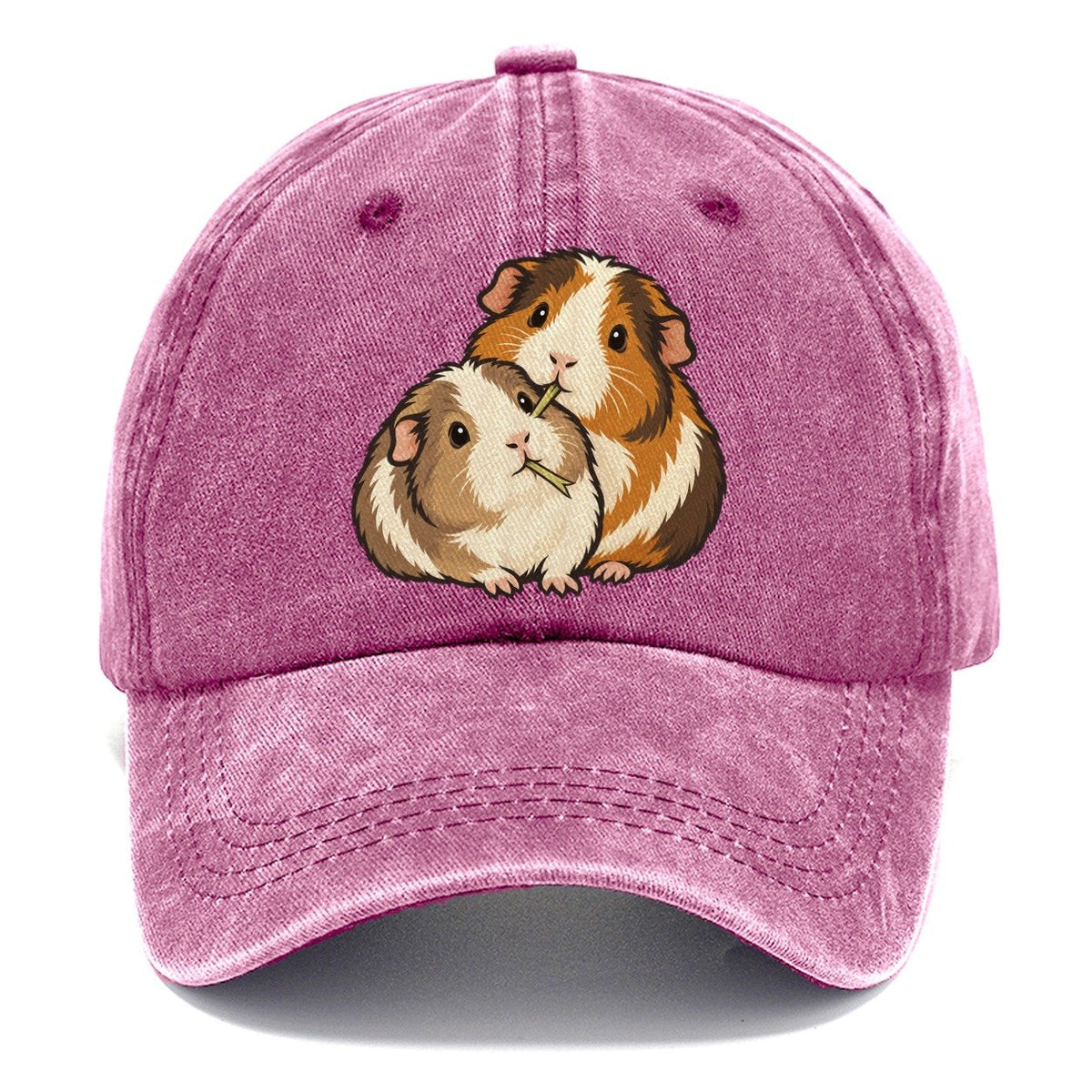 Guinea Pig Hay Share Small Pet Logos Classic Cap – Dusty Rose