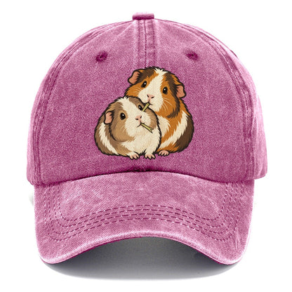 Guinea Pig Hay Share Small Pet Logos Classic Cap – Dusty Rose