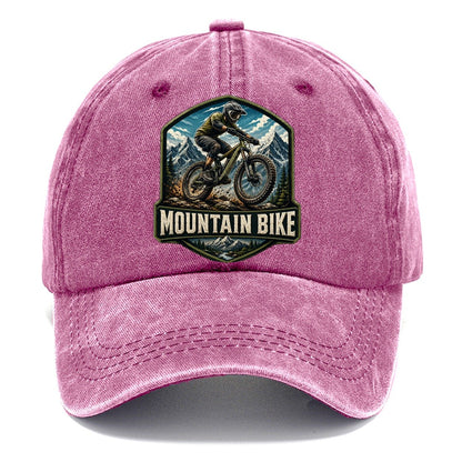 Mountain Bike Rider Classic Cap – Dusty Rose