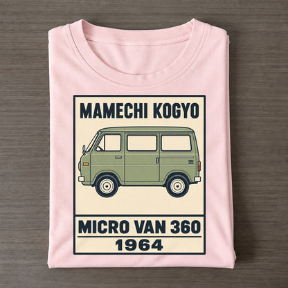 Mamechi Van Showa Speed Plates Classic T-shirt – Pink