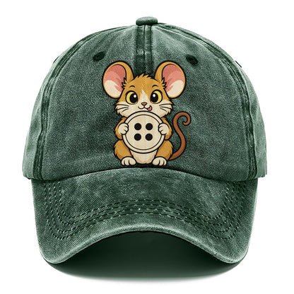 The Sewing Room Mouse Sewing And Quilting Classic Cap – Forest Mist