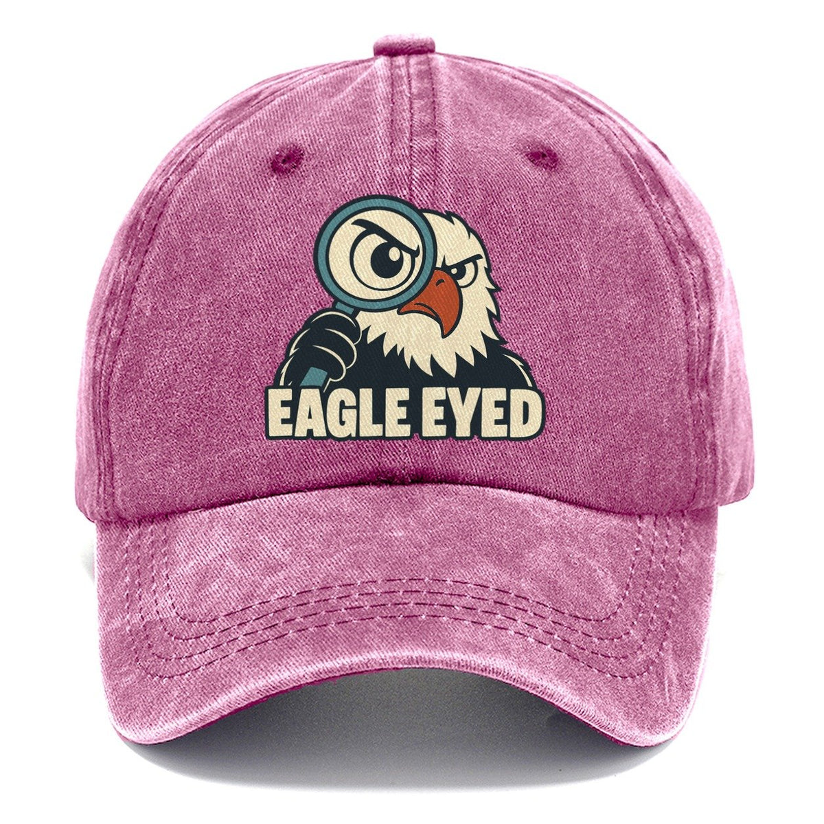 Eagle Eyed Familiar Punchlines Classic Cap – Dusty Rose