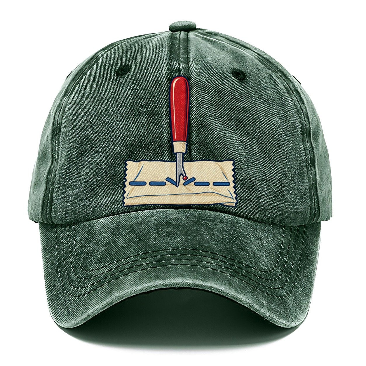 Seam Ripper Study Sewing And Quilting Classic Cap – Forest Mist